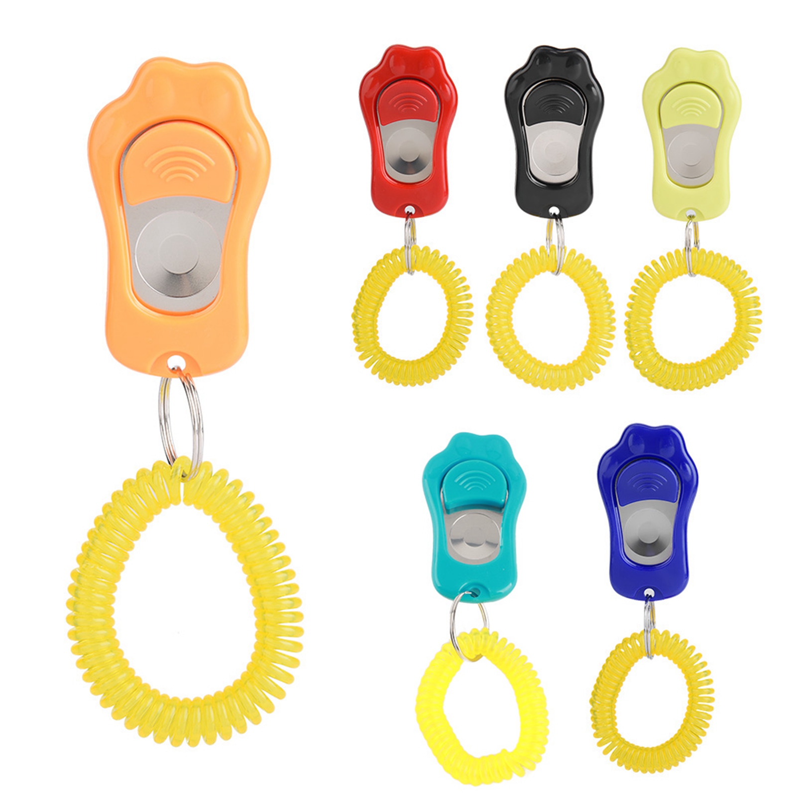 Dog Clicker Training With Wrist Strap - Adjustable Dog Clicker Clicker Dog Training