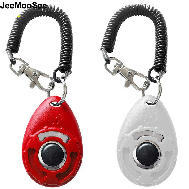Dog Clicker Training With Wrist Strap - 1PC Dog Training Clicker Pet Cat