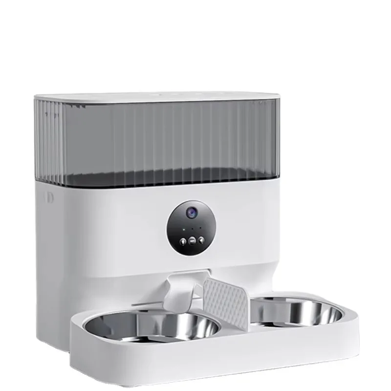 Smart Pet Feeder Camera 1080P Wifi - CANBOUN Automatic Pet Feeder With HD