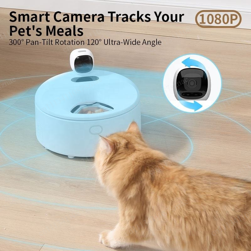 Wet Food Automatic Pet Feeder Refrigerated - Automatic Cat Feeder Wet Food Dispenser