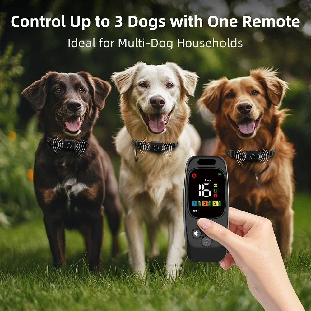 Dog Training Collar Remote 1000M Beep - 1000M Rechargeable Dog Training Collar, Remote