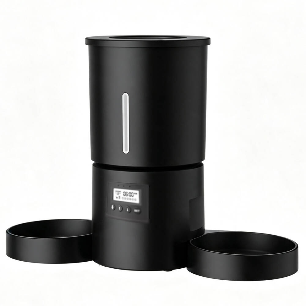 Timed Cat Dog Food Dispenser 4L - 4L Automatic Smart Pet Feeder, Timed