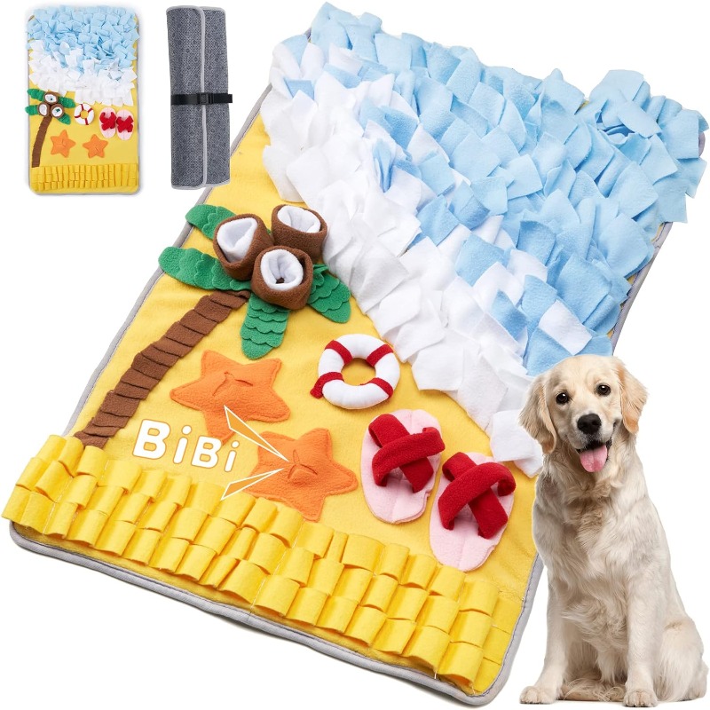 Snuffle Mat For Dogs Foraging Mental - Snuffle Mat for Dogs Interactive Dog
