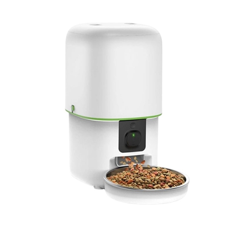 Smart Pet Feeder Camera 1080P Wifi - Smart Pet Cat Food Kibble Dispenser