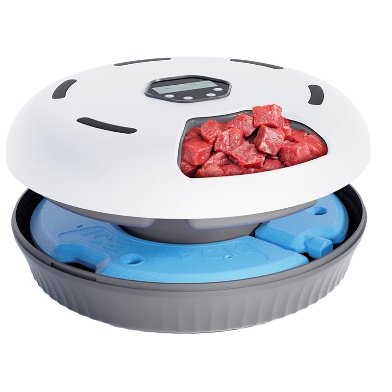 Wet Food Automatic Pet Feeder Refrigerated - Automatic For Wet And Dry Food