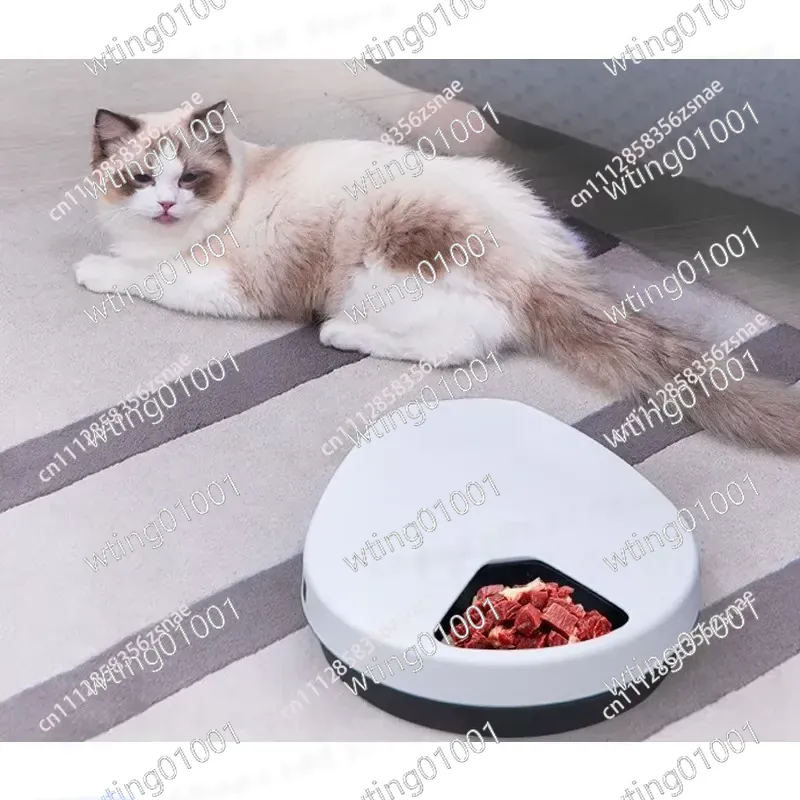 Wet Food Automatic Pet Feeder Refrigerated - for Pet Refrigerator Automatic Wet Food