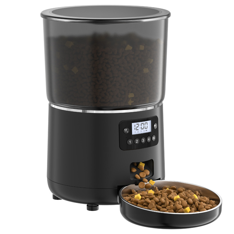 Timed Cat Dog Food Dispenser 4L - SLS Automatic Smart Pet Feeder 4L