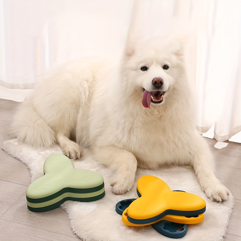 Dog Slow Feeder Puzzle Toy Interactive - 1PC Leak-Resistant Pet Puzzle Toy Feeder