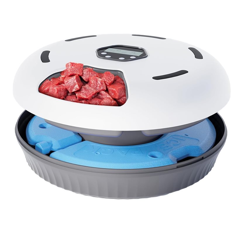 Wet Food Automatic Pet Feeder Refrigerated - AEE4-Automatic Cat Feeder For Wet And