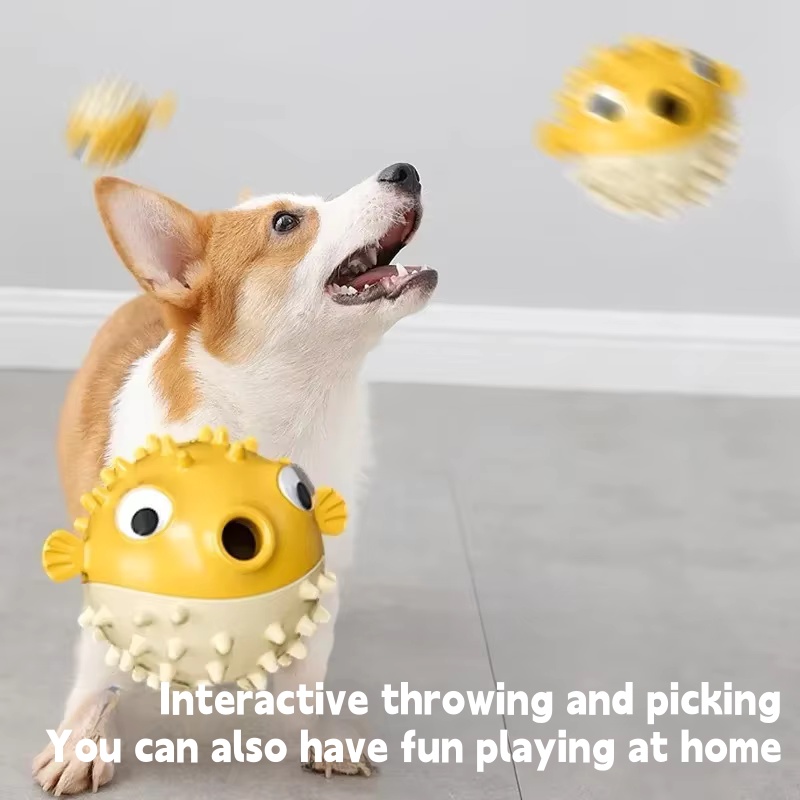 Interactive Bouncing Fish Trea - огляд і ціна Dog Slow Feeder Puzzle Toy Interactive