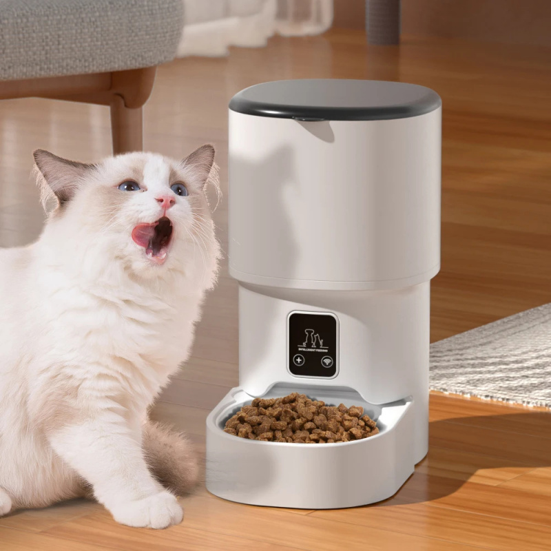 4L Automatic Cat Feeder with W - огляд і ціна Timed Cat Dog Food Dispenser 4L