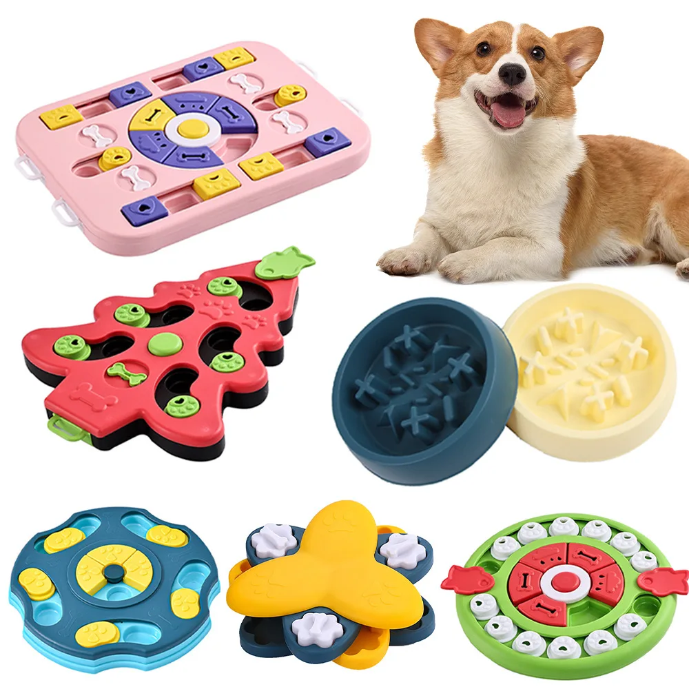 Puppy IQ Food Dispenser Slowly - огляд і ціна Dog Slow Feeder Puzzle Toy Interactive