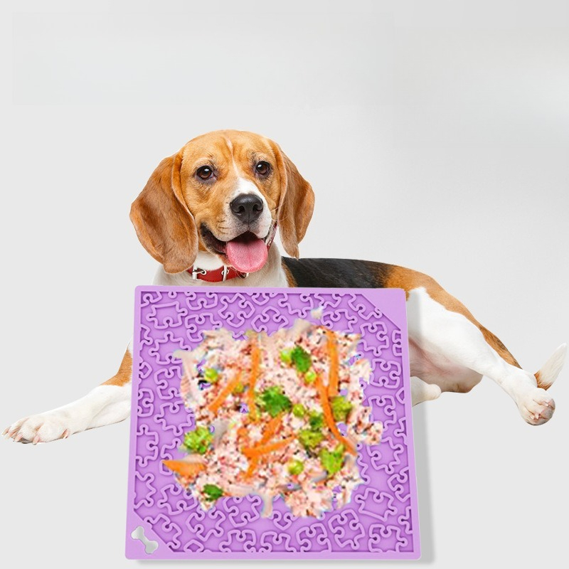 New Slow Feeder Dog Bowl Silic - огляд і ціна Dog Slow Feeder Puzzle Toy Interactive