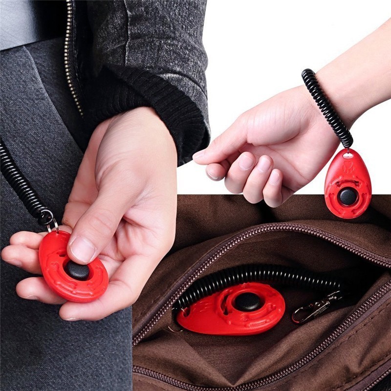1PC Dog Training Clicker Pet C - огляд і ціна Dog Clicker Training With Wrist Strap