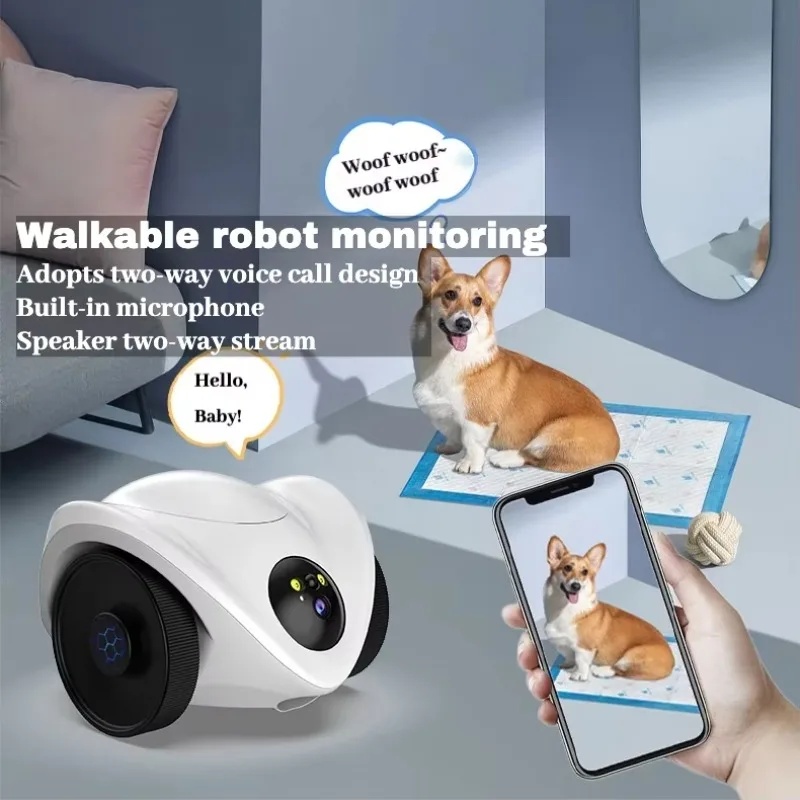 Custom Smart Pet Robot Laser T - огляд і ціна Pet Treat Dispenser Camera Interactive