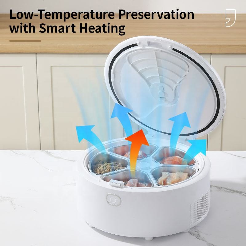 Automatic Cat Feeder Wet Food  - огляд і ціна Wet Food Automatic Pet Feeder Refrigerated