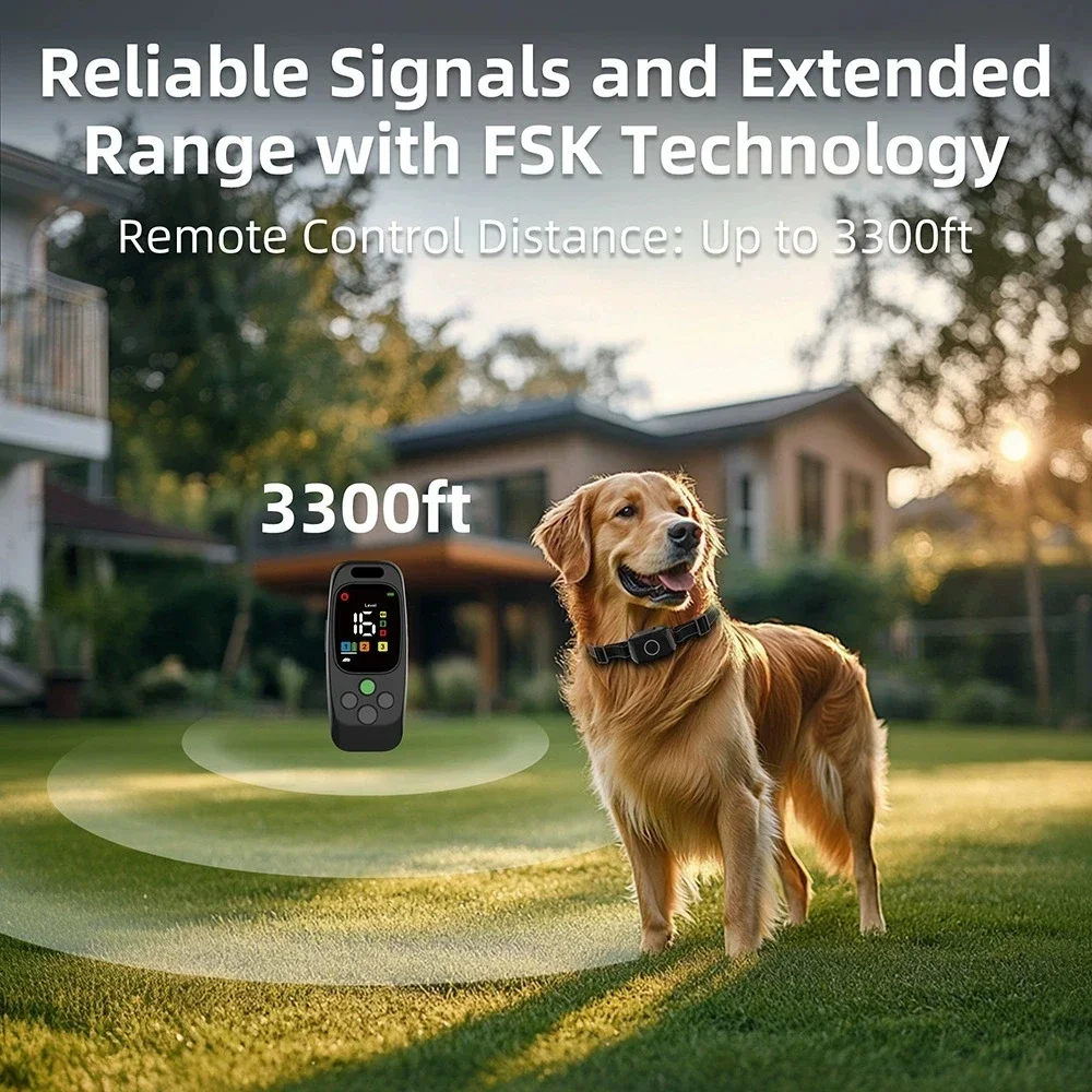 1000M Rechargeable Dog Trainin - огляд і ціна Dog Training Collar Remote 1000M Beep