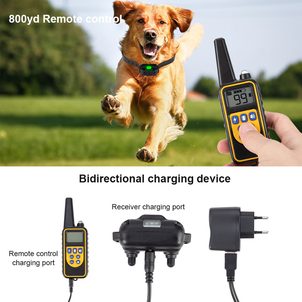 1000m Anti-bark Collar For Dog - огляд і ціна Dog Training Collar Remote 1000M Beep