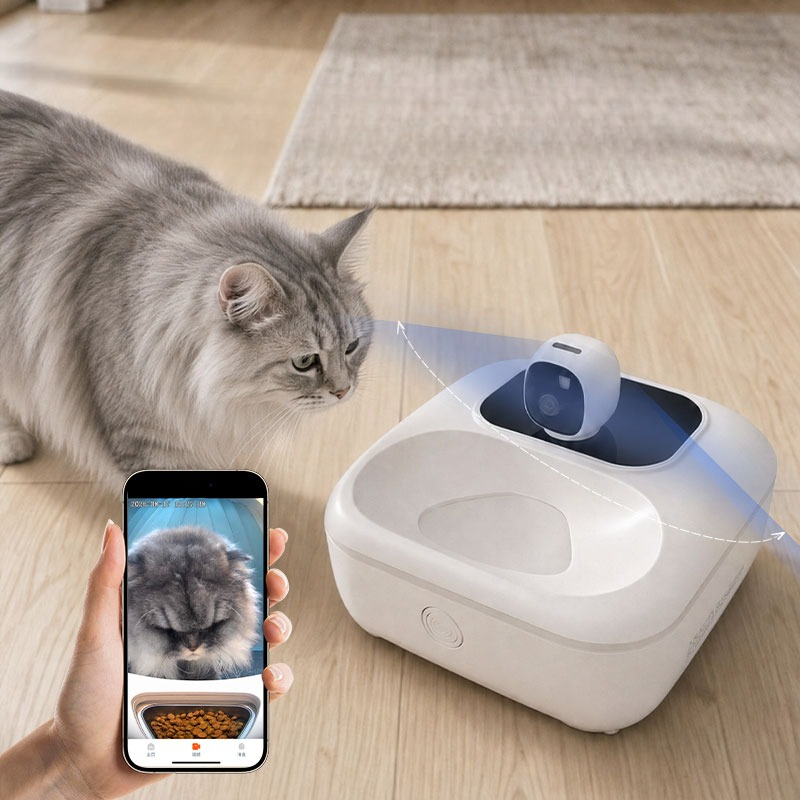 Intelligent wet food feeder Ne - огляд і ціна Wet Food Automatic Pet Feeder Refrigerated
