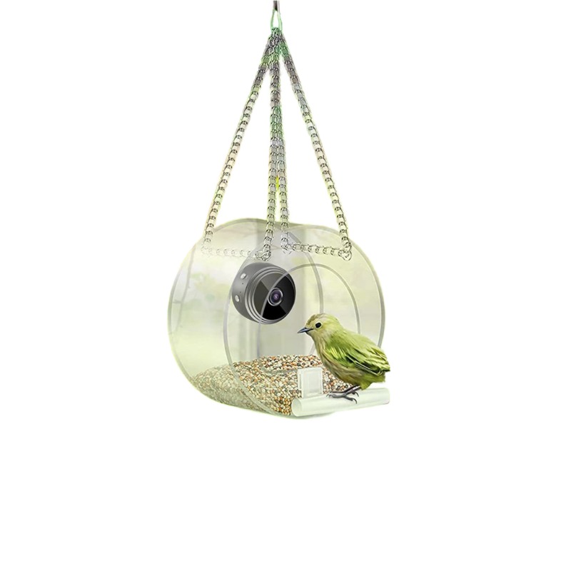Smart 1080P Mini Bird Feeder w - огляд і ціна Smart Pet Feeder Camera 1080P Wifi