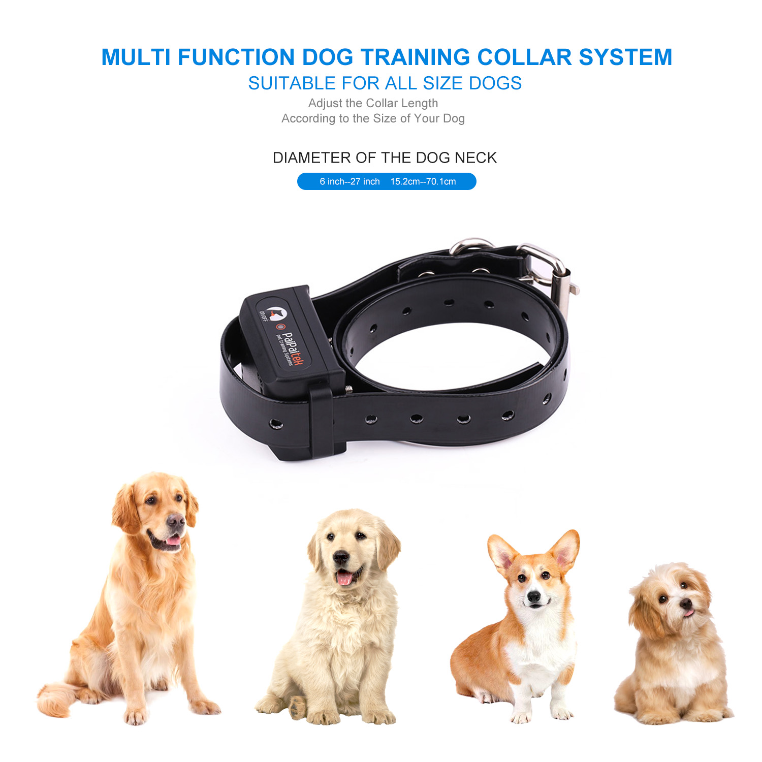 2-in-1 Dog Training Collar 100 - огляд і ціна Dog Training Collar Remote 1000M Beep