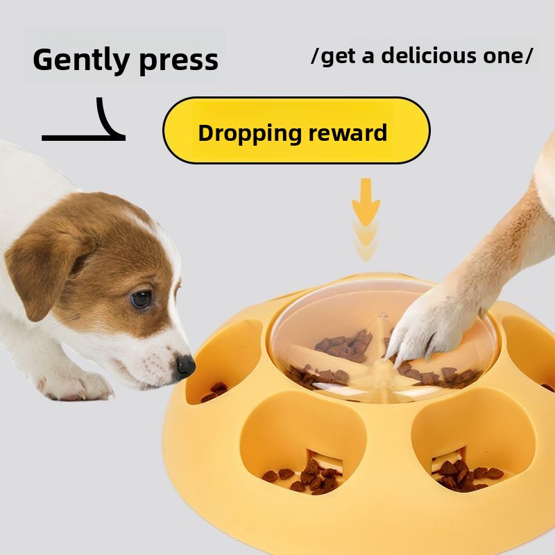 Dog Puzzle Toys Push Type Feed - огляд і ціна Dog Slow Feeder Puzzle Toy Interactive