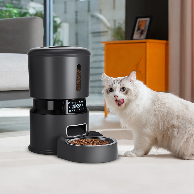 4L Smart Cat Feeder Automatic  - огляд і ціна Timed Cat Dog Food Dispenser 4L