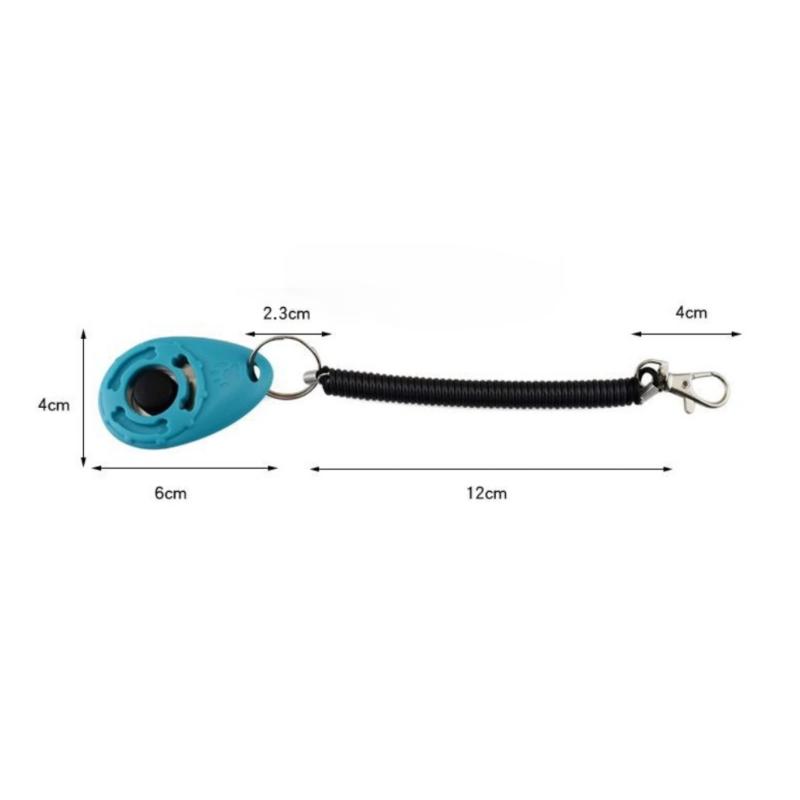 1Pcs Key Chain Dog Training Cl - огляд і ціна Dog Clicker Training With Wrist Strap