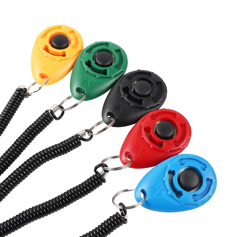 Dog Training Clicker Pet Cat P - огляд і ціна Dog Clicker Training With Wrist Strap