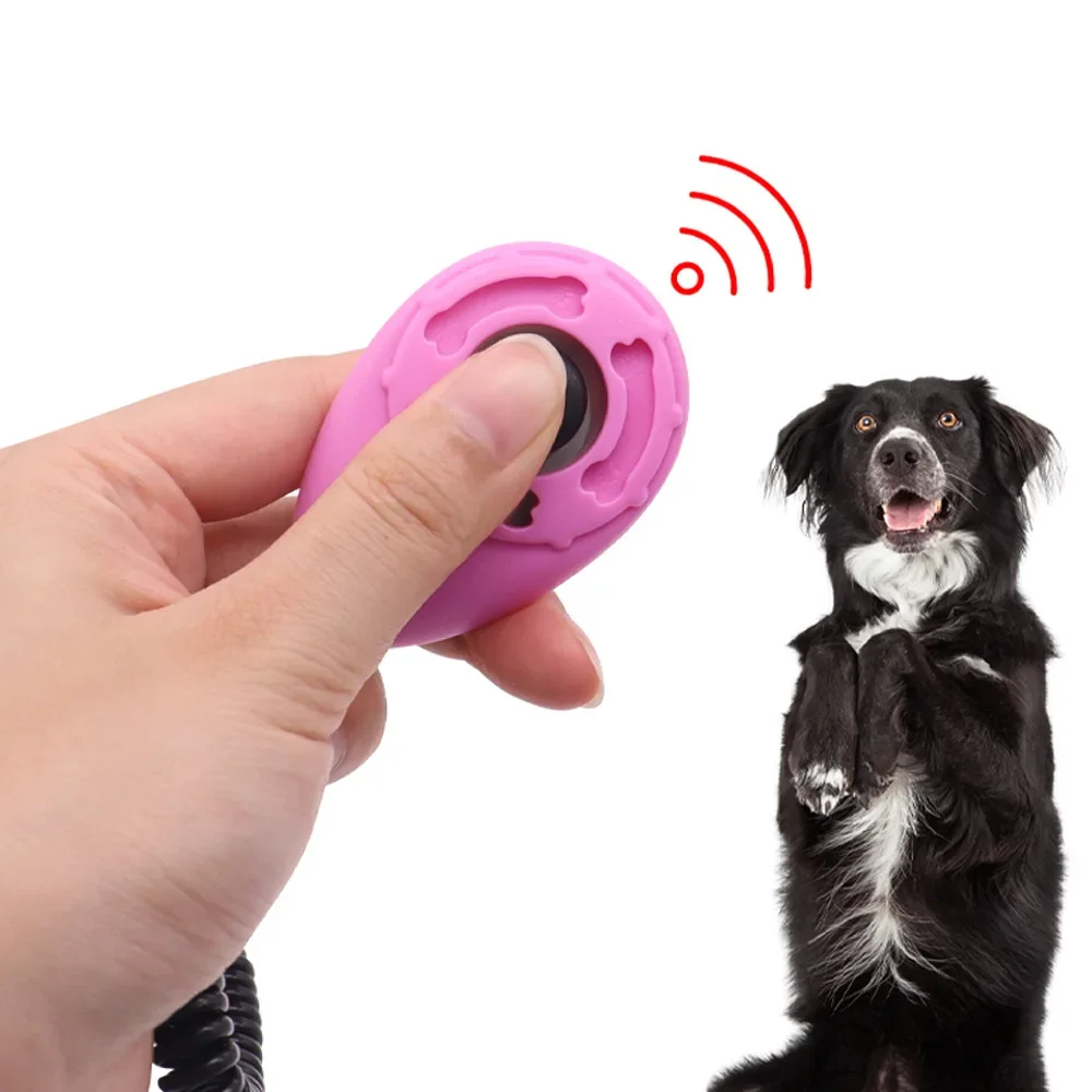 Dog Training Clicker Easy To U - огляд і ціна Dog Clicker Training With Wrist Strap