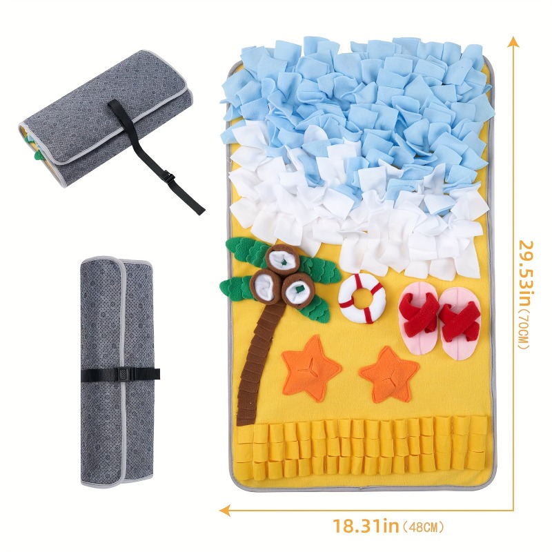 Snuffle Mat for Dogs Interacti - огляд і ціна Snuffle Mat For Dogs Foraging Mental