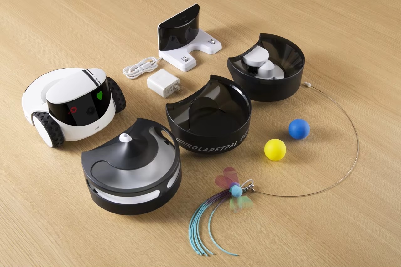 FurStarROLA PetPal AI Robot Co - огляд і ціна Pet Treat Dispenser Camera Interactive