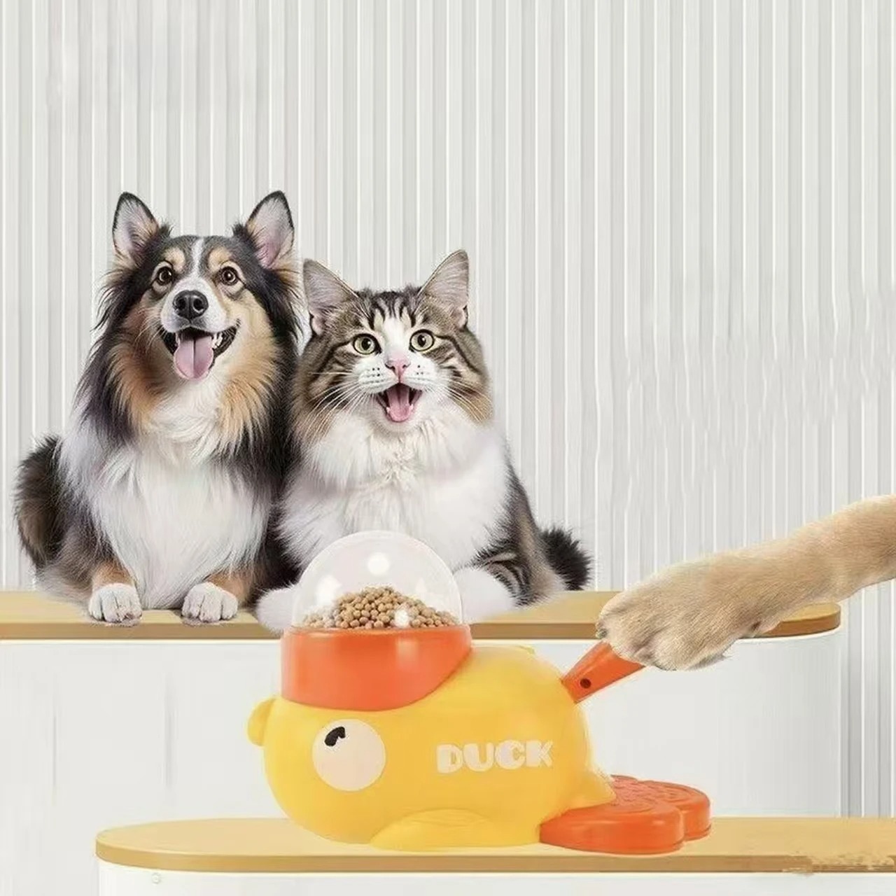 Yellow Duck-Shaped Interactive - огляд і ціна Dog Slow Feeder Puzzle Toy Interactive