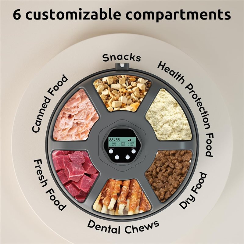 Automatic For Wet And Dry Food - огляд і ціна Wet Food Automatic Pet Feeder Refrigerated