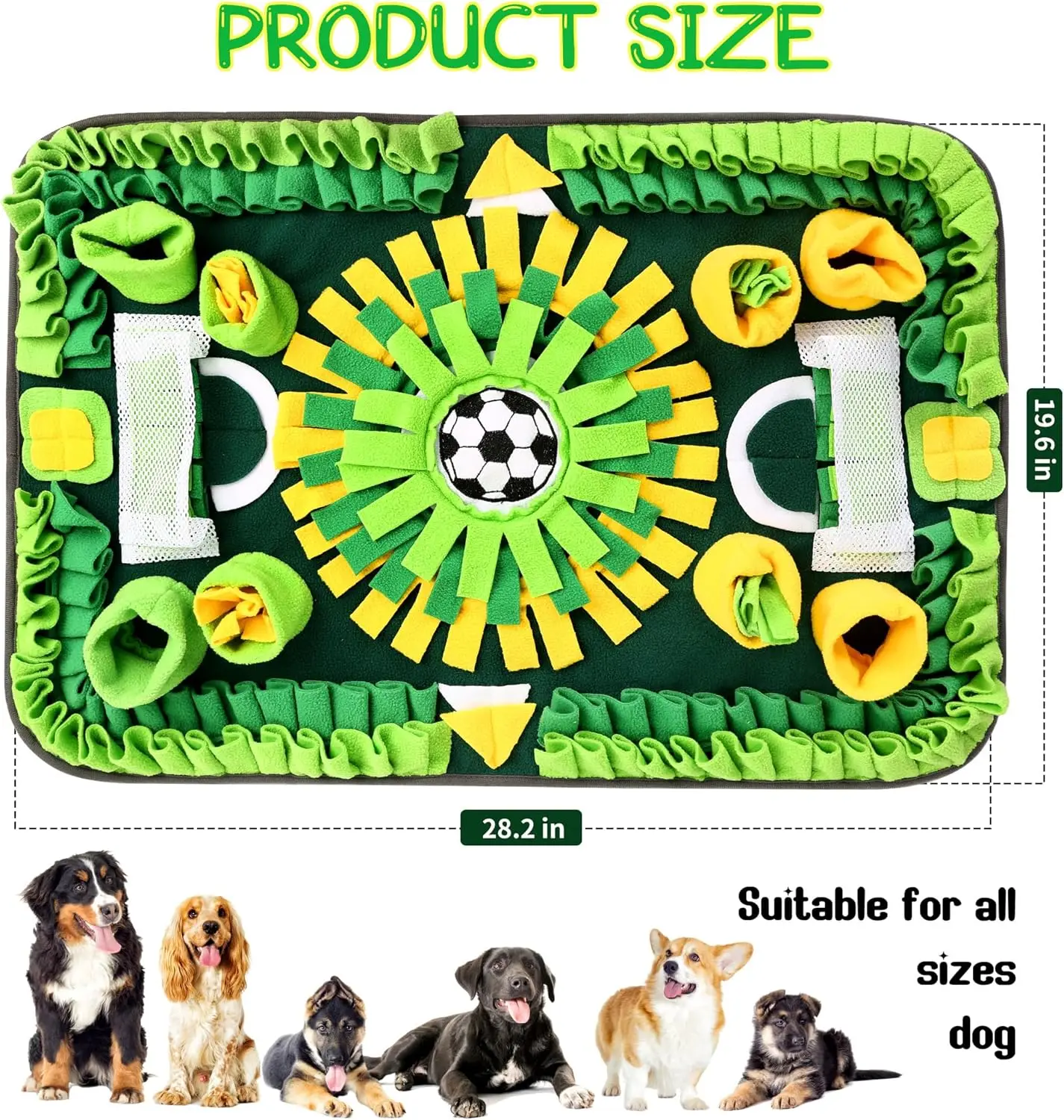 Pet Snuffle Mat - Interactive  - огляд і ціна Snuffle Mat For Dogs Foraging Mental