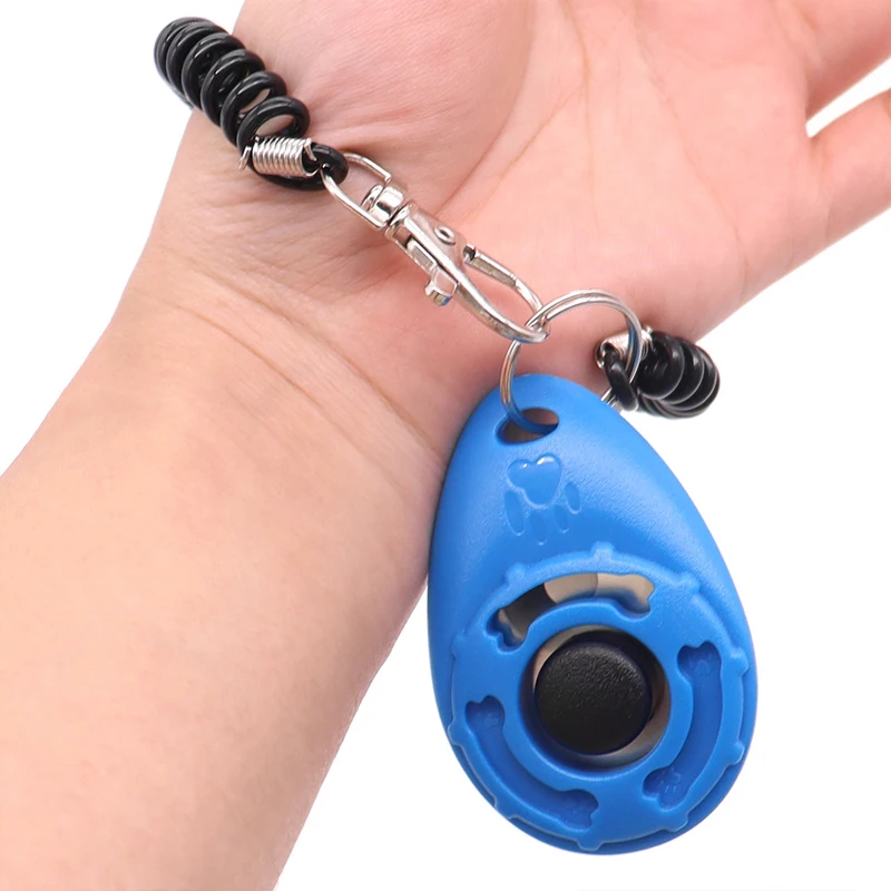 Adjustable Dog Training Clicke - огляд і ціна Dog Clicker Training With Wrist Strap