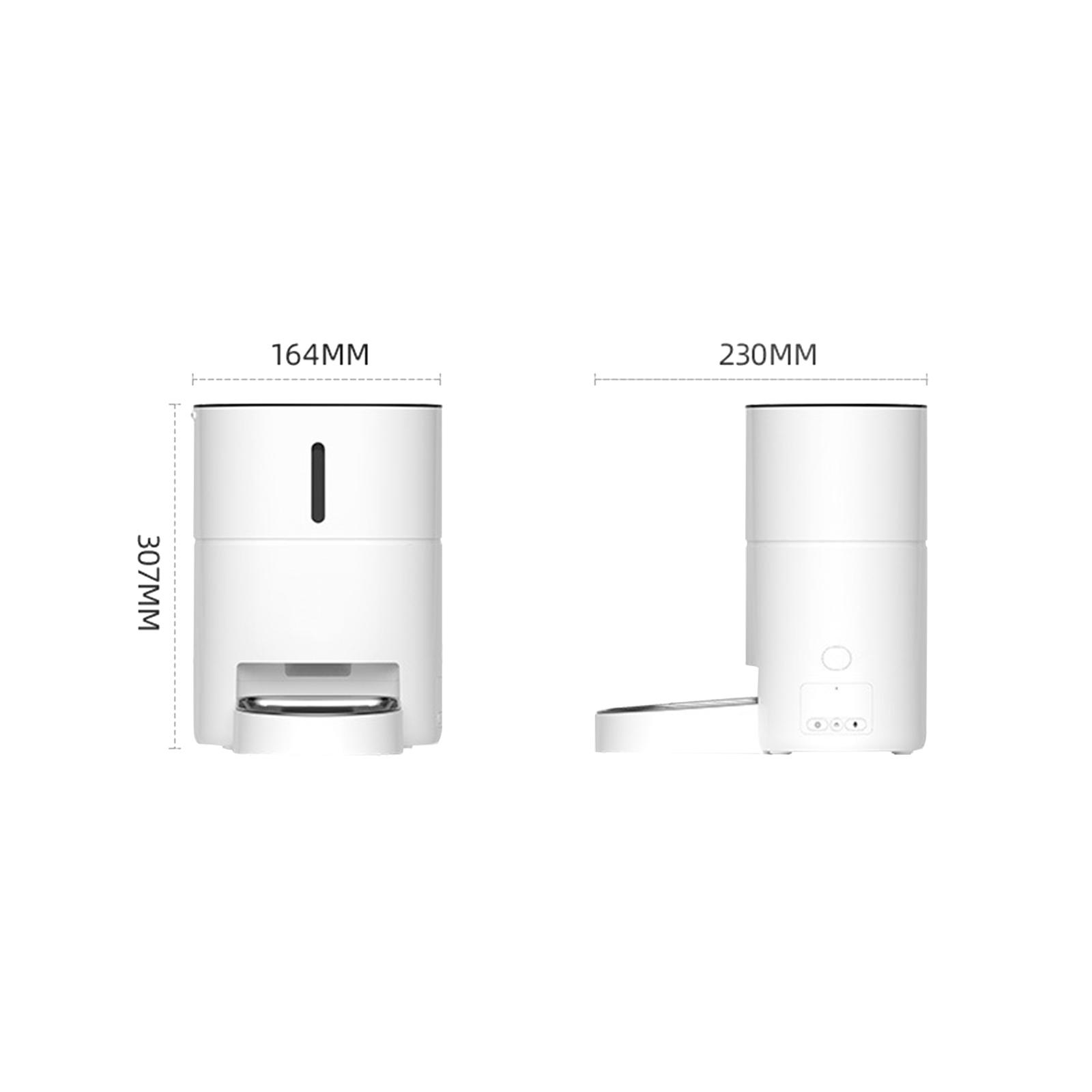 Automatic Pet Feeder 4L Capaci - огляд і ціна Timed Cat Dog Food Dispenser 4L