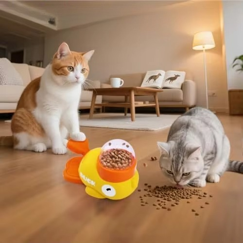 Yellow Duck Pet Feeder Interac - огляд і ціна Dog Slow Feeder Puzzle Toy Interactive