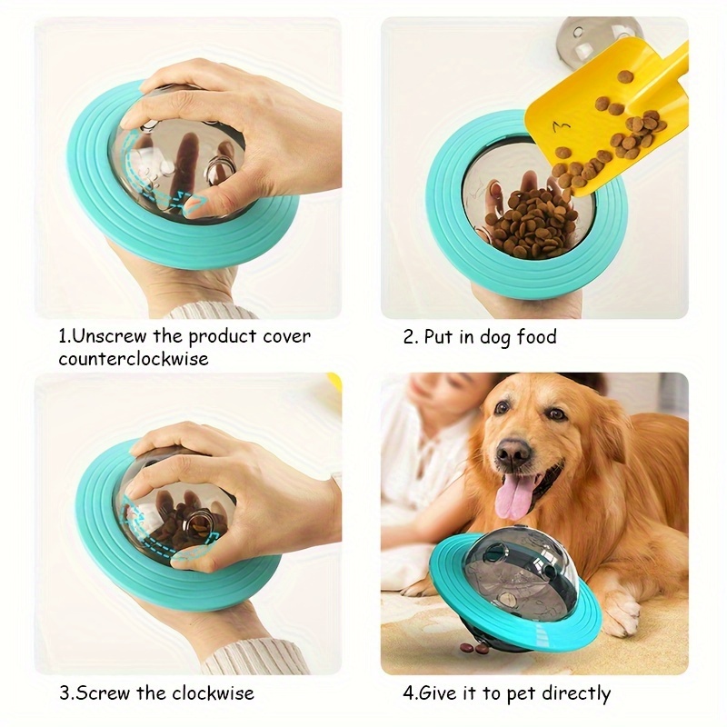 Dog Toys Slow Feeder, Treat Di - огляд і ціна Dog Slow Feeder Puzzle Toy Interactive