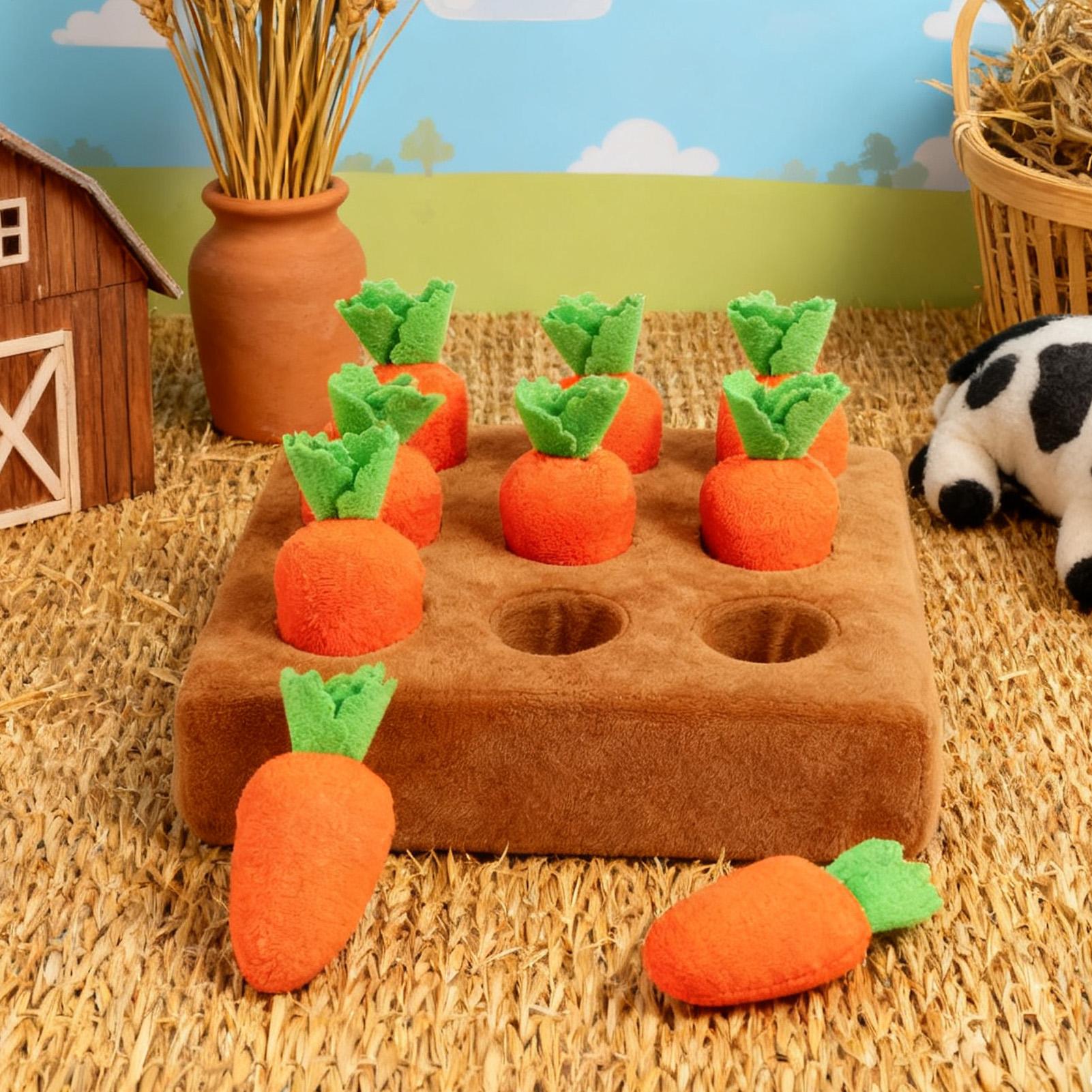 Stress Relief Carrot Snuffle M - огляд і ціна Snuffle Mat For Dogs Foraging Mental